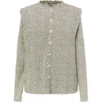 Dreimaster Blusa 'Imane' bege / preto