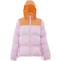Mymo Casaco de inverno laranja / rosa claro