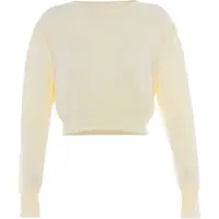 Mymo Pullover branco lã