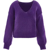 Mymo Pullover roxo escuro