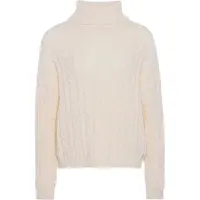 Mymo Pullover branco lã
