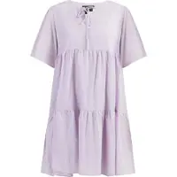 Dreimaster Vestido de verão roxo claro