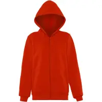 Mymo Casaco em moletão vermelho rubi