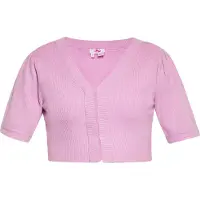 Mymo Casaco de malha rosa claro