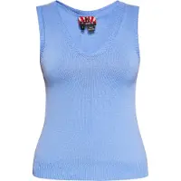 MyMo ROCKS Top de malha azul real