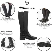 Tamaris Botas preto
