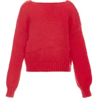 Mymo Pullover vermelho sangue