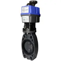 Cepex Válvula Borboleta Dn125 72270 Ø125-140 Com Atuador Elétrico Padrão Ac/dc 24-230v