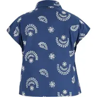 Dreimaster Blusa marinho / branco lã