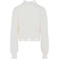 Mymo Pullover branco lã