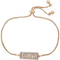 Faina Pulseira ouro / transparente