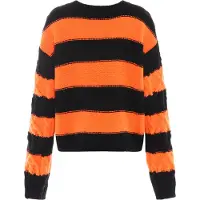 Mymo Pullover laranja escuro / preto