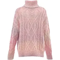 Mymo Pullover amarelo / roxo / cor-de-rosa
