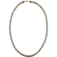 NAEMI Colar ouro / ouro rosa / prata