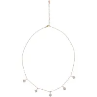 NAEMI Colar ouro rosa / transparente