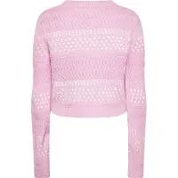 Mymo Casaco de malha rosa claro