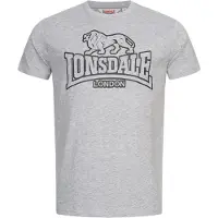 Lonsdale Camisa 'Allanfearn' acinzentado / preto