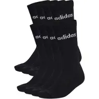 Adidas Meias Crew Linear Cushioned 10 Unidades