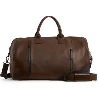 Still Nordic Mala de ombro 'Clean XL' castanho escuro