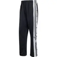 Adidas Originals Calças 'Adibreak' preto / branco