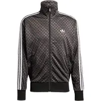 Adidas Originals Moletom Com Fecho Firebird Loose Monogram