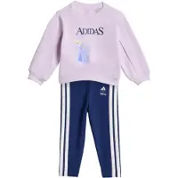 Adidas Fato de treino 'Disney Die Eiskönigin' navy / azul claro / lilás / branco