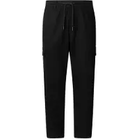 Pepe Jeans para homem. PM211725 Calças cargo slim fit pretas (32), Preto, Casual, Algodão, Sustentável