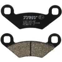 TRW Pastilhas De Freio Traseiras Orgânicas Allround Standard Polaris Outlaw 450 Mxr 09