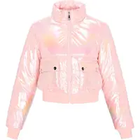Mymo Casaco meia-estação laranja claro / cor-de-rosa