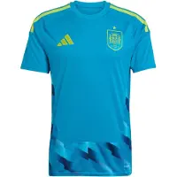 Adidas Camisola de futebol 'Spain 26 Home Goalkeeper' azul / azul escuro / limão