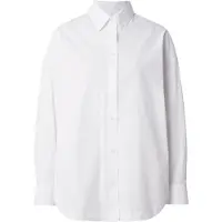 BOSS para mulher. 50553890 Camisa Bostatta branca (36), Branco, Casual, Algodão, Manga comprida