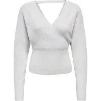 ONLY Pullover 'ONLWINNIE' acinzentado