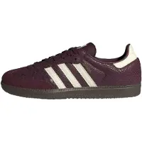 Adidas Originals Sapatilhas baixas 'Samba' vermelho vinho / offwhite