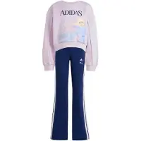 Adidas Fato de treino 'x Disney Die Eiskönigin' azul céu / azul escuro / lavanda / branco