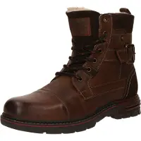 Mustang Botas com atacadores castanho de castanha