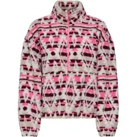 ONLY Pullover 'ONLJANNE' creme / amora / rosa