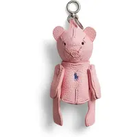 Ralph Lauren para mulher. 427P13276005 Charm para o saco do urso cor-de-rosa (OSFA), Casual, Pele