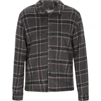Dreimaster Camisa antracite / vermelho / preto