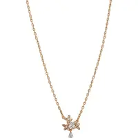 Faina Colar ouro / transparente