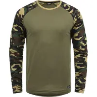 !Solid Camisa 'Cajus' verde / preto / branco