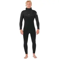Rip Curl Roupa De Neoprene De Manga Comprida Com Capuz E Fecho No Peito Dawn Patrol 6/4 Mm