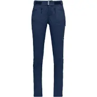 Norrøna - Vestuário ski travessia mulher - Femund Flex1 Lightweight Pants W'S Indigo Night Blue para Mulher - Softshell - Tamanho L - Azul