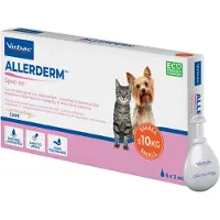 Virbac Allerderm Spot-on 6 Pip < Terapia Tópica 10kg 2ml