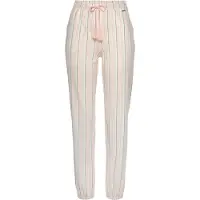 s.Oliver Calças de pijama menta / rosa pastel / preto / branco