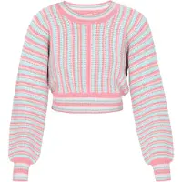 IZIA Pullover turquesa / cor-de-rosa