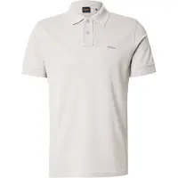 BOSS para homem. 50507813 Polo Piqué com logótipo cinzento (XXL), Casual, Cinza, Algodão, Manga curta