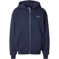Karl kani Casaco em moletão bege / camelo / navy