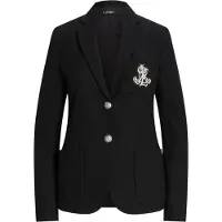 Ralph Lauren Blazer 'Anfisa' preto / prata