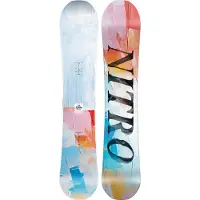 Nitro - Snowboards - Lectra Abstract 2027 para Mulher - Tamanho 142 cm - Azul