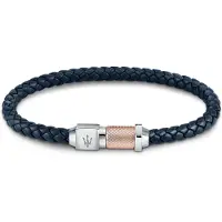 Maserati Elegante Bracciale In Pelle Riciclata Jm223Ave16 — Bracciale